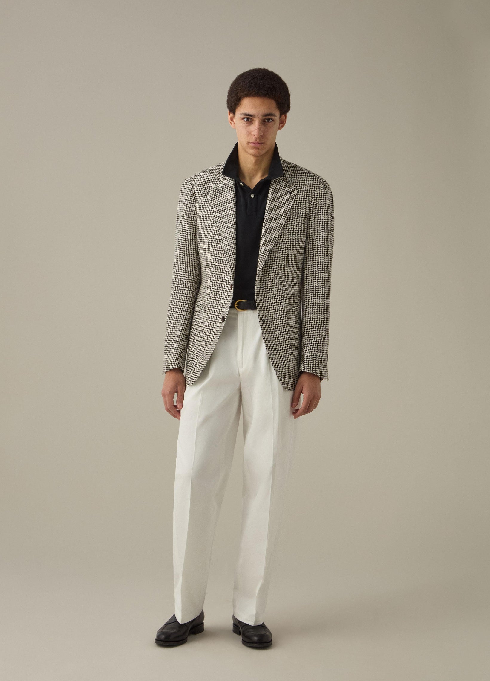 Don Sport Pepita Jacket - Chocolate/Cream Berg & Berg