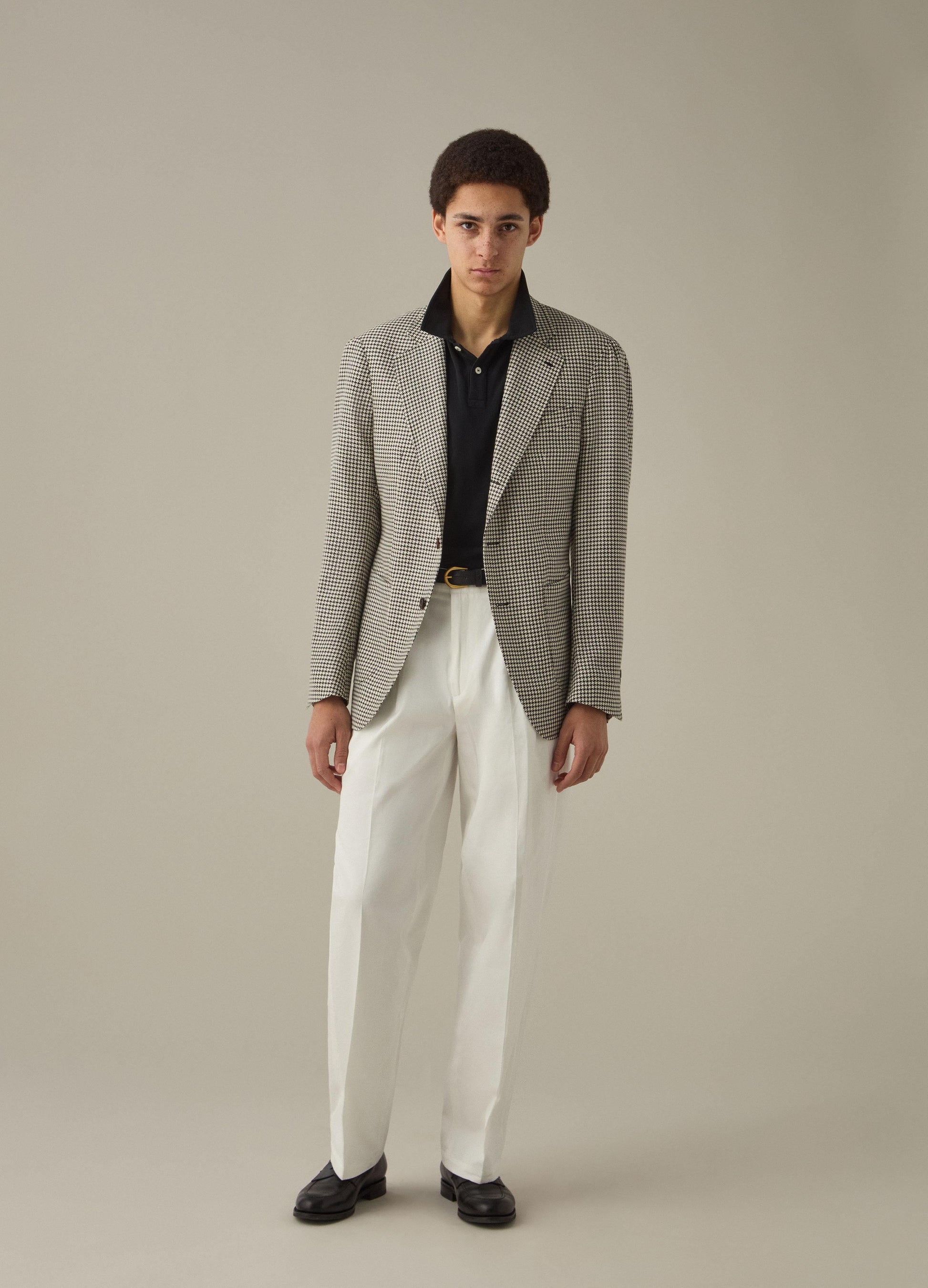 Don Sport Pepita Jacket - Chocolate/Cream Berg & Berg