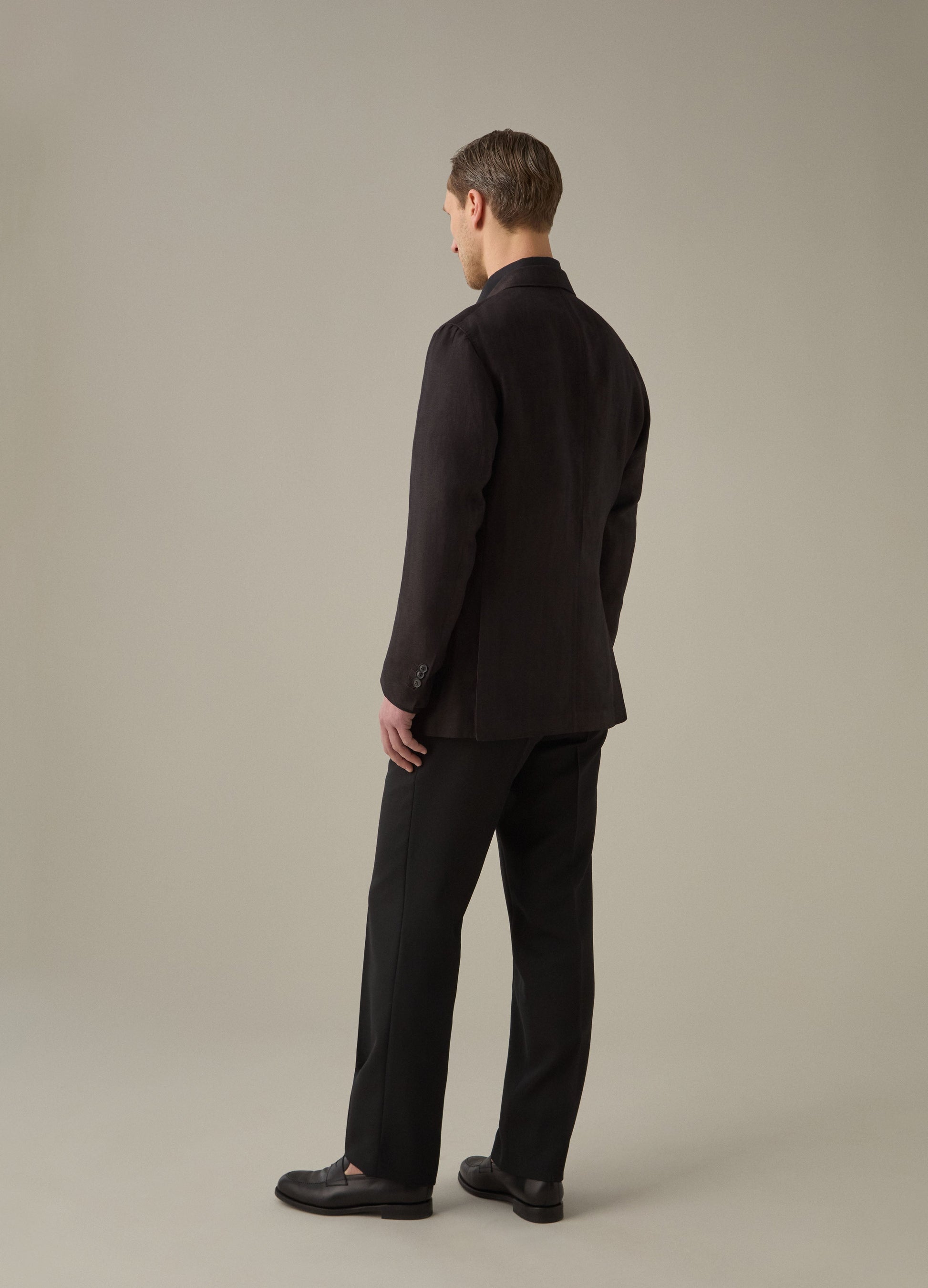 Don Sport Herringbone Jacket - Dark Chocolate Berg & Berg