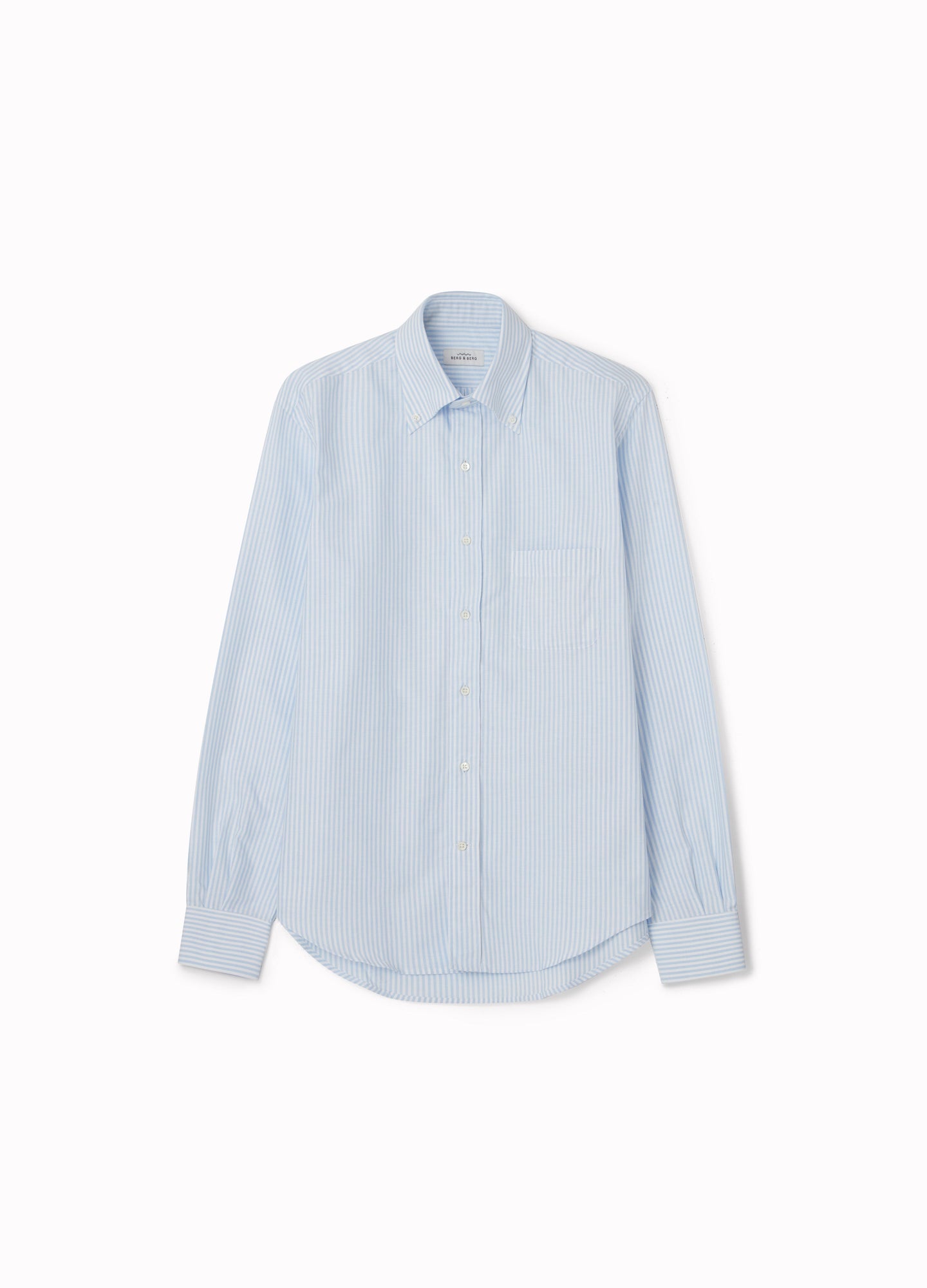 Ferdinand Button Down Shirt - Blue/White Berg & Berg