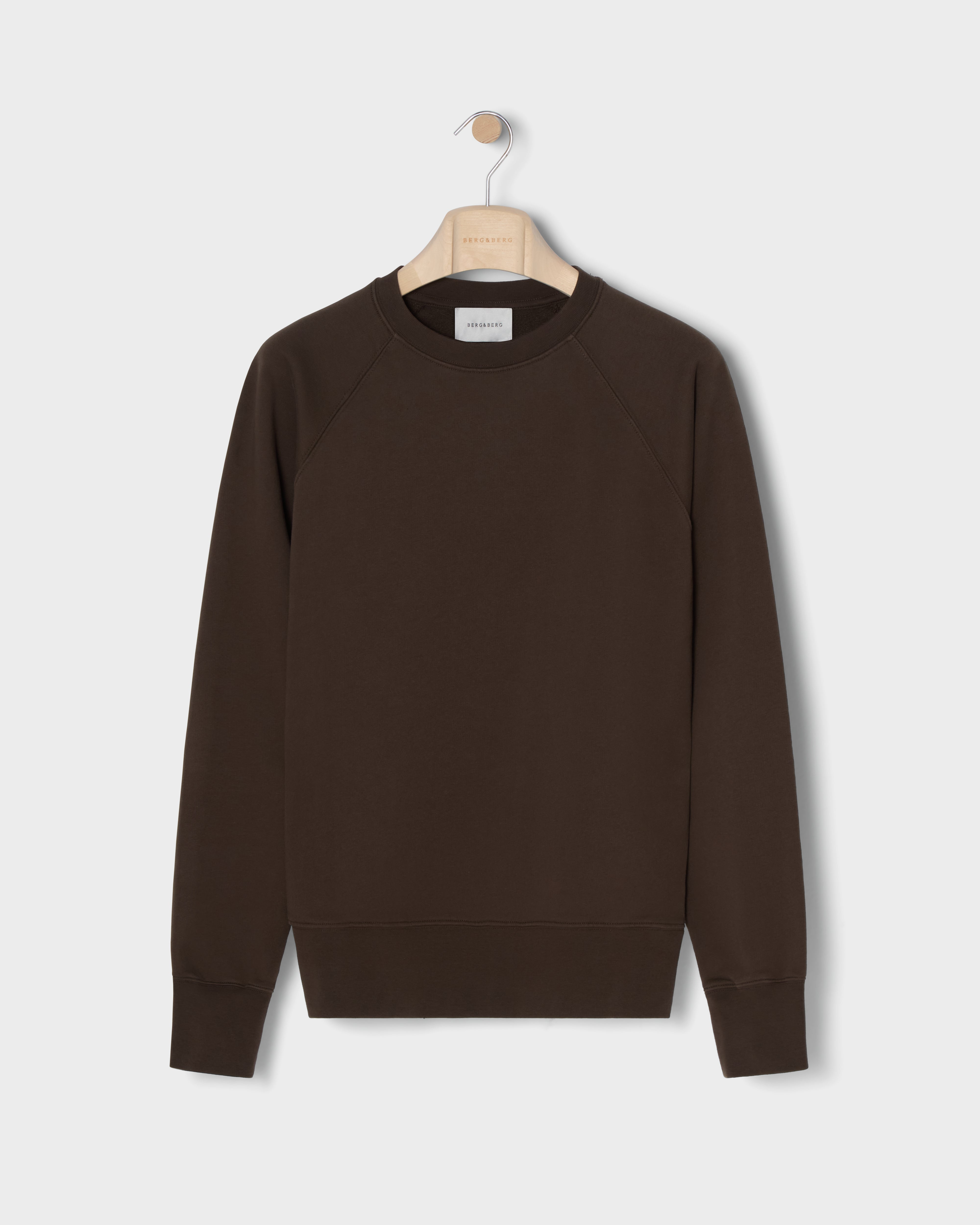 Tommy Raglan Sweatshirt - Dark Chocolate Berg & Berg