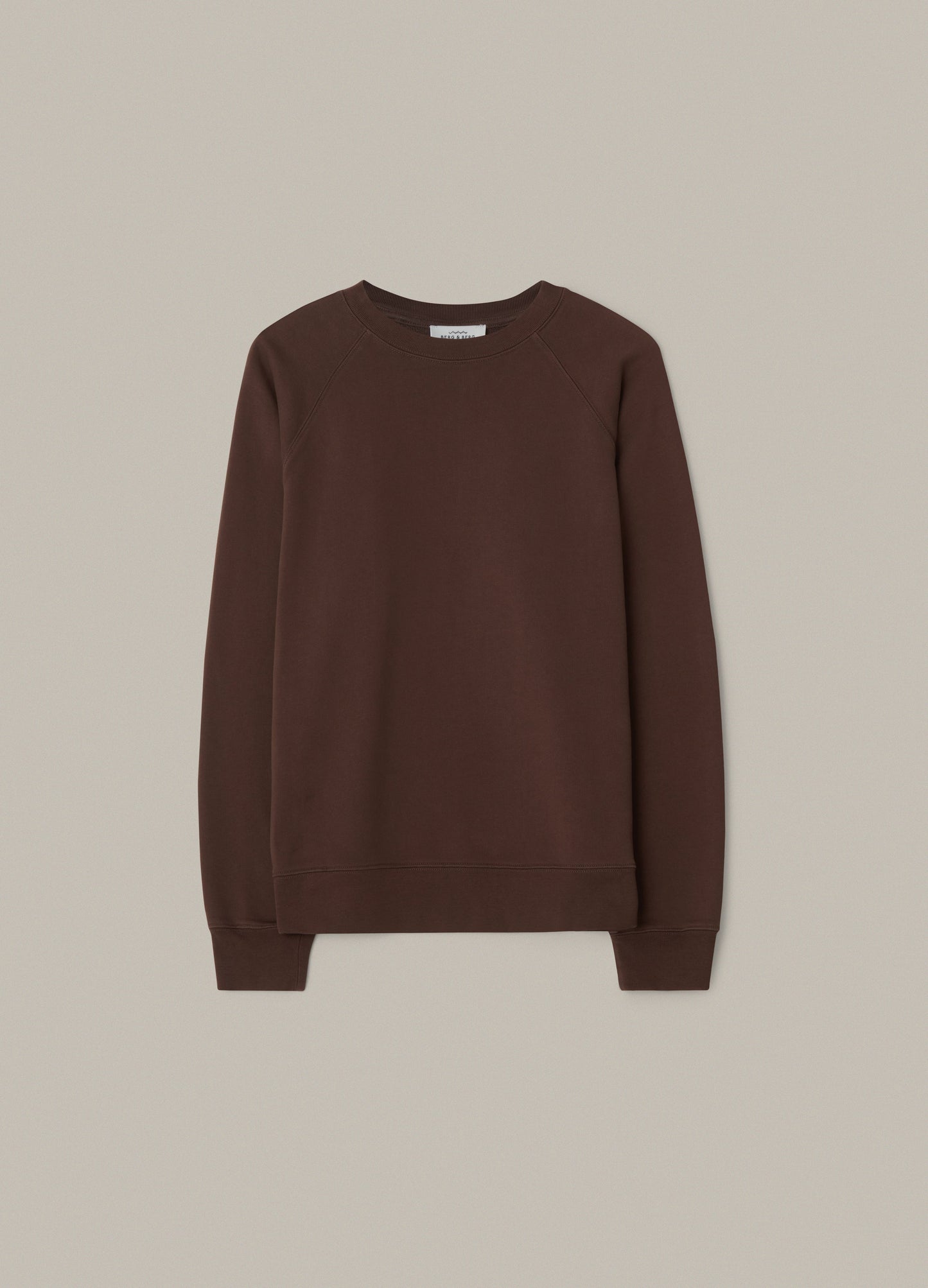 Tommy Raglan Sweatshirt - Chocolate Berg & Berg