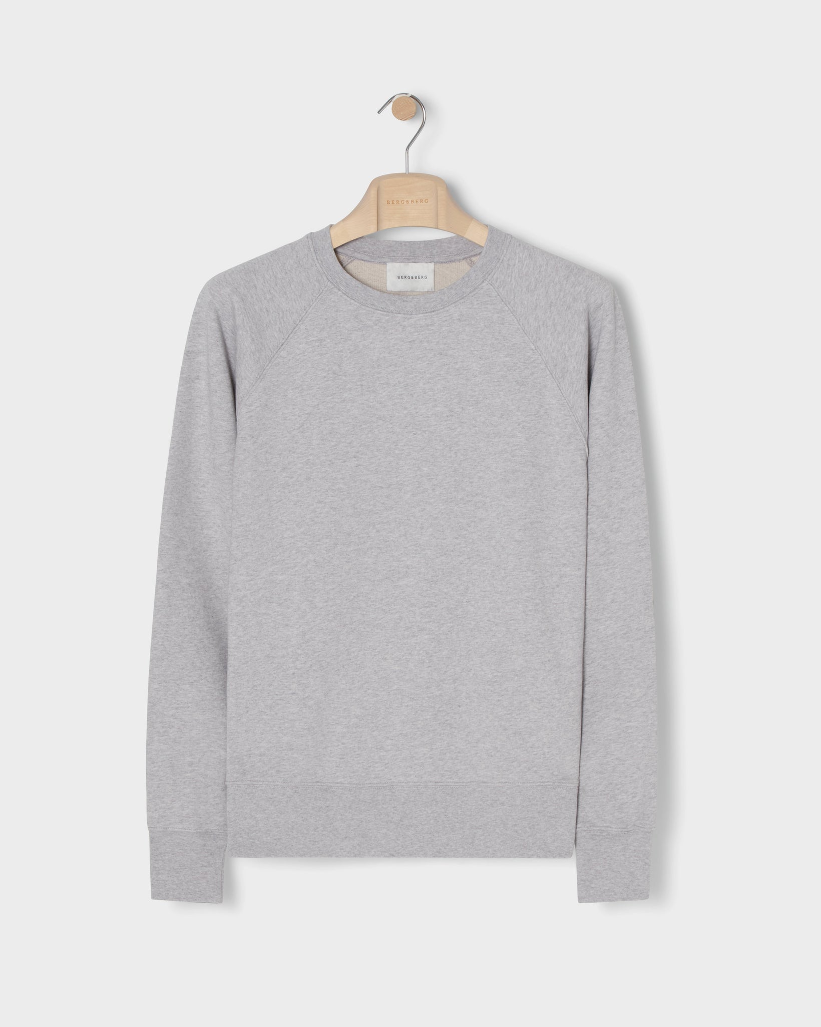 Tommy Raglan Sweatshirt - Grey Melange Berg & Berg