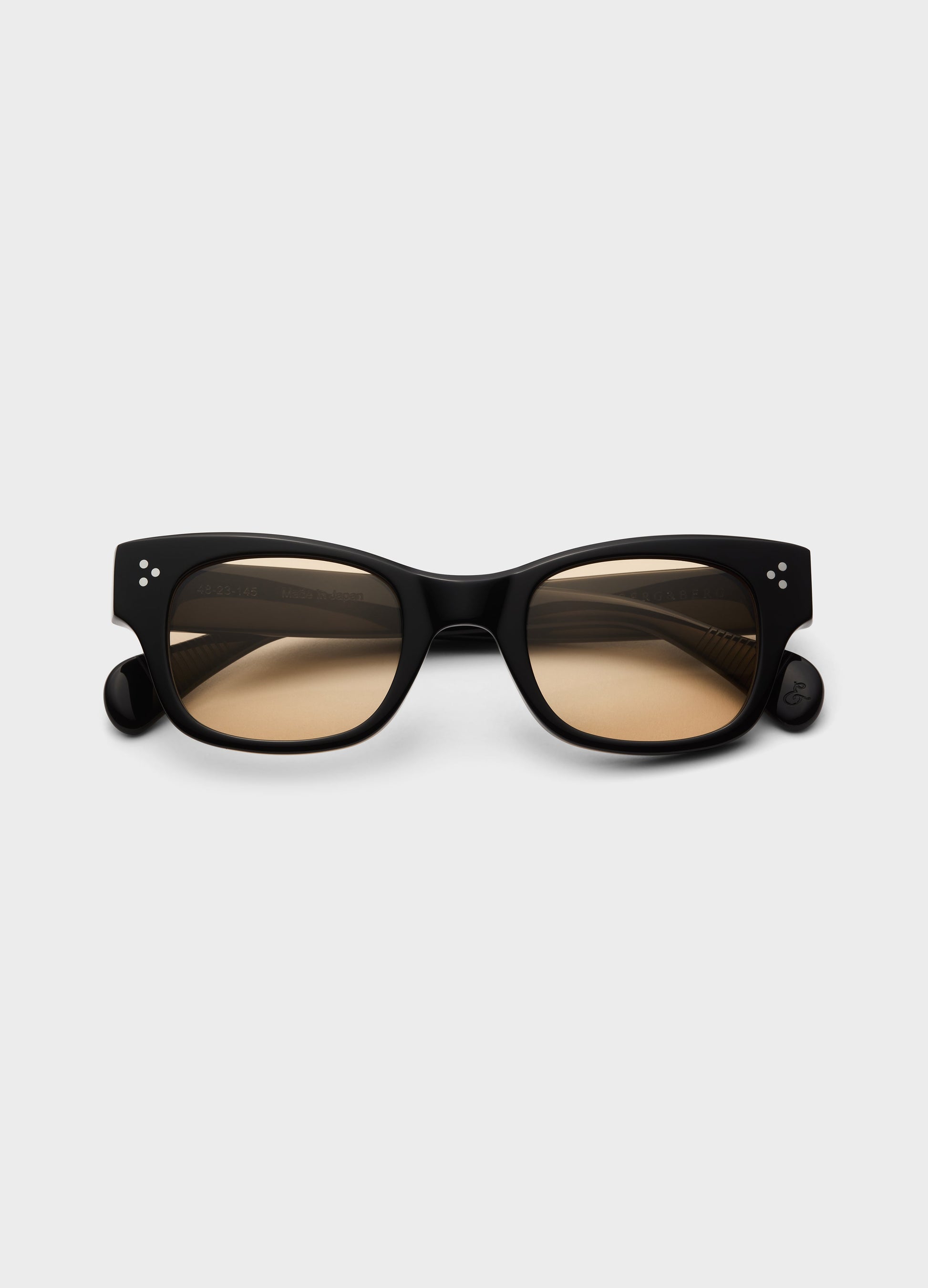 Gustav Sunglasses - Black/Brown Lenses bergbergstore