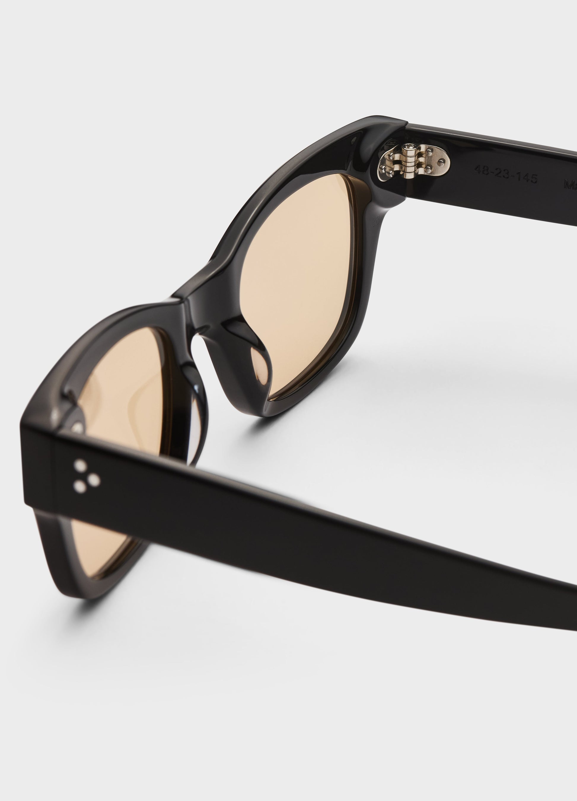Gustav Sunglasses - Black/Brown Lenses bergbergstore