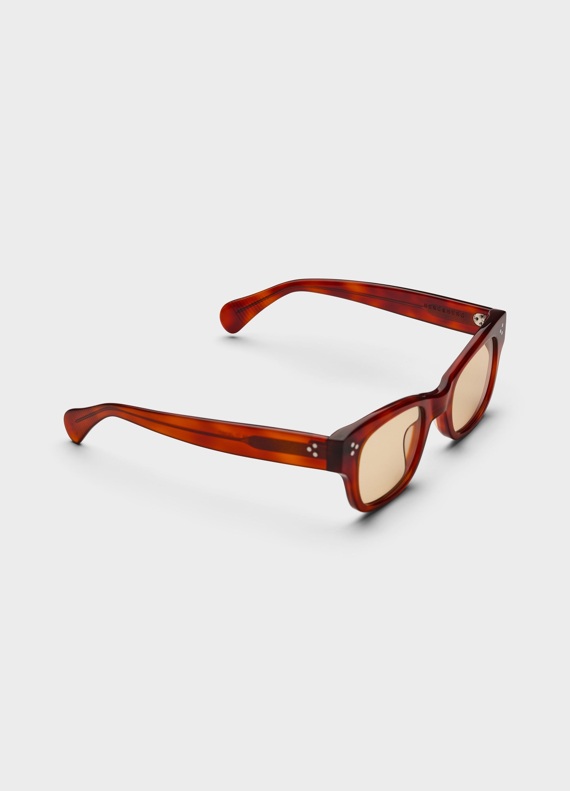 Gustav Sunglasses - Light Brown Tortoise/Brown Lenses bergbergstore
