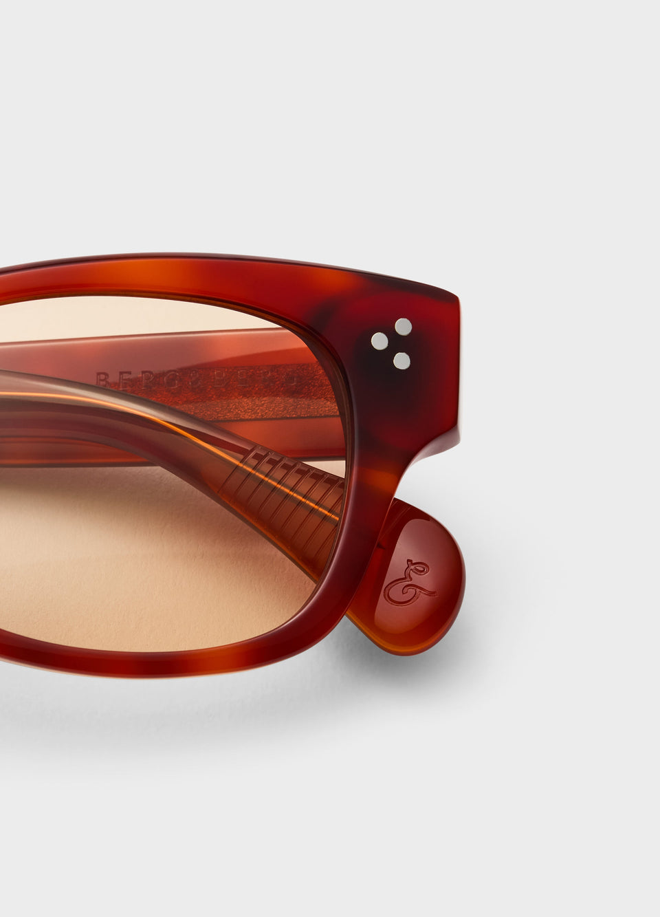 Gustav Sunglasses - Light Brown Tortoise/Brown Lenses bergbergstore
