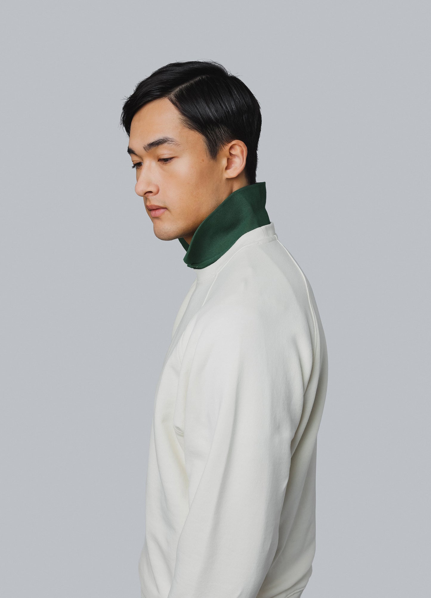 Tommy Crew Neck Raglan Sweatshirt - Marshmallow Berg & Berg