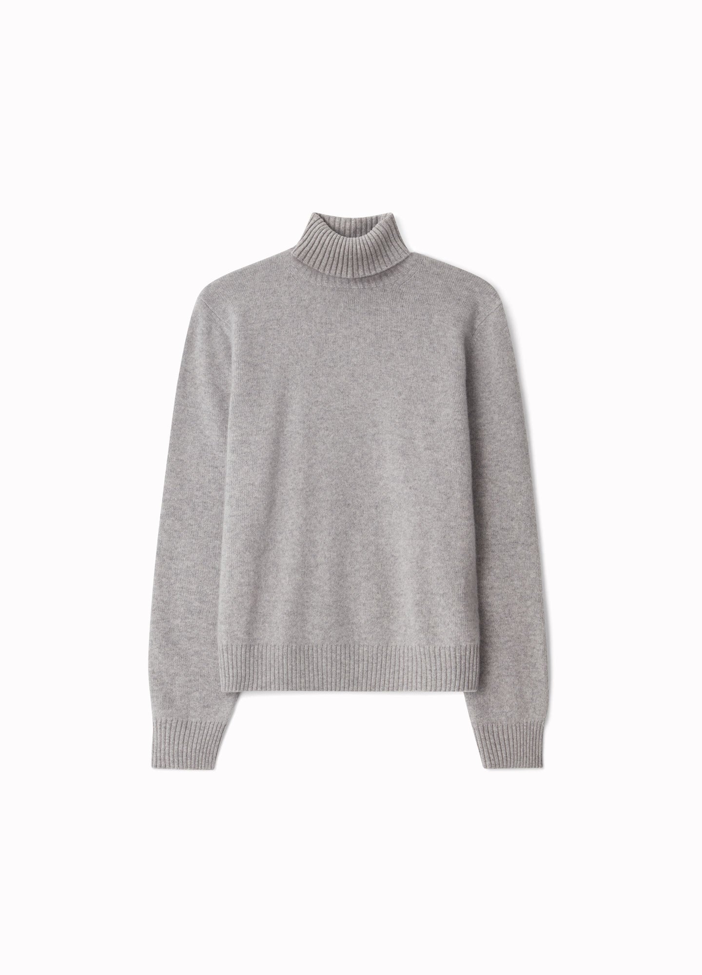 Benedict Rollneck Sweater - Light Grey bergbergstore