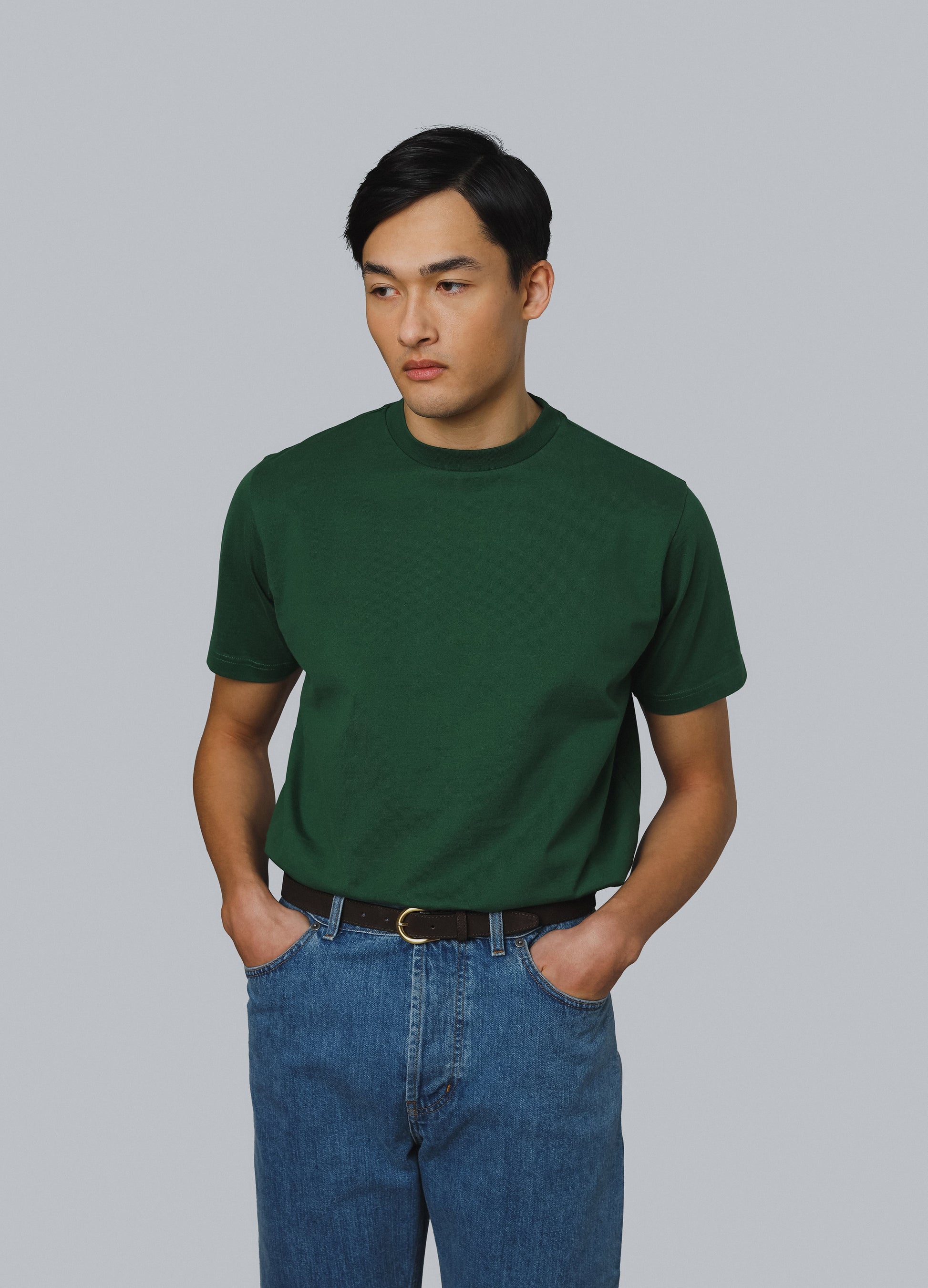 Tony T-Shirt - Dark Green Berg & Berg