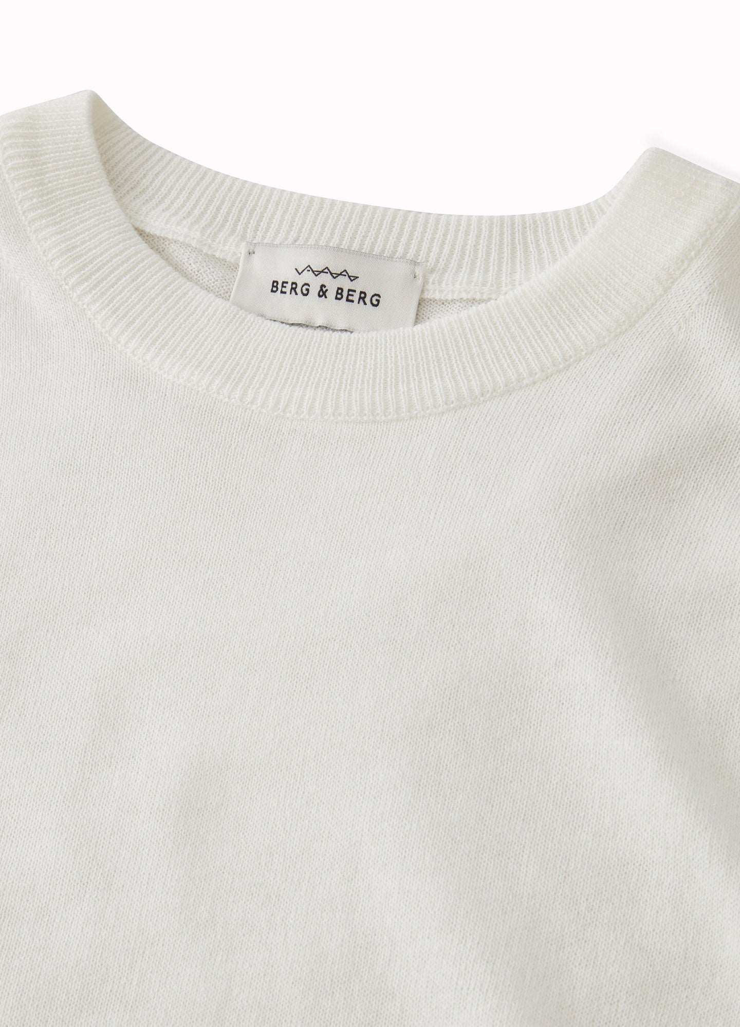 Bo Knitted T-Shirt - Ivory Berg & Berg