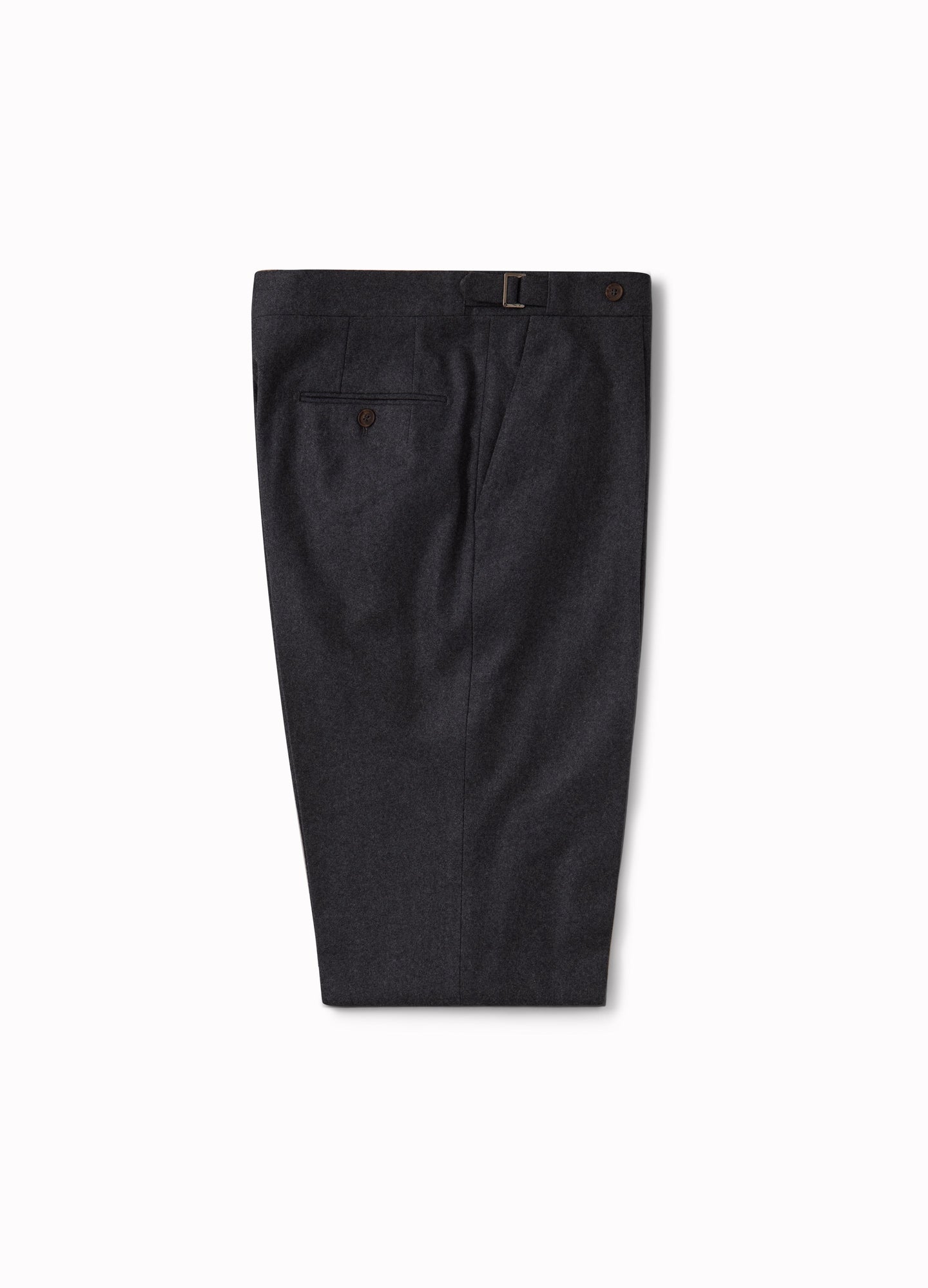 Arnold Flannel Trousers - Mid Grey Berg & Berg
