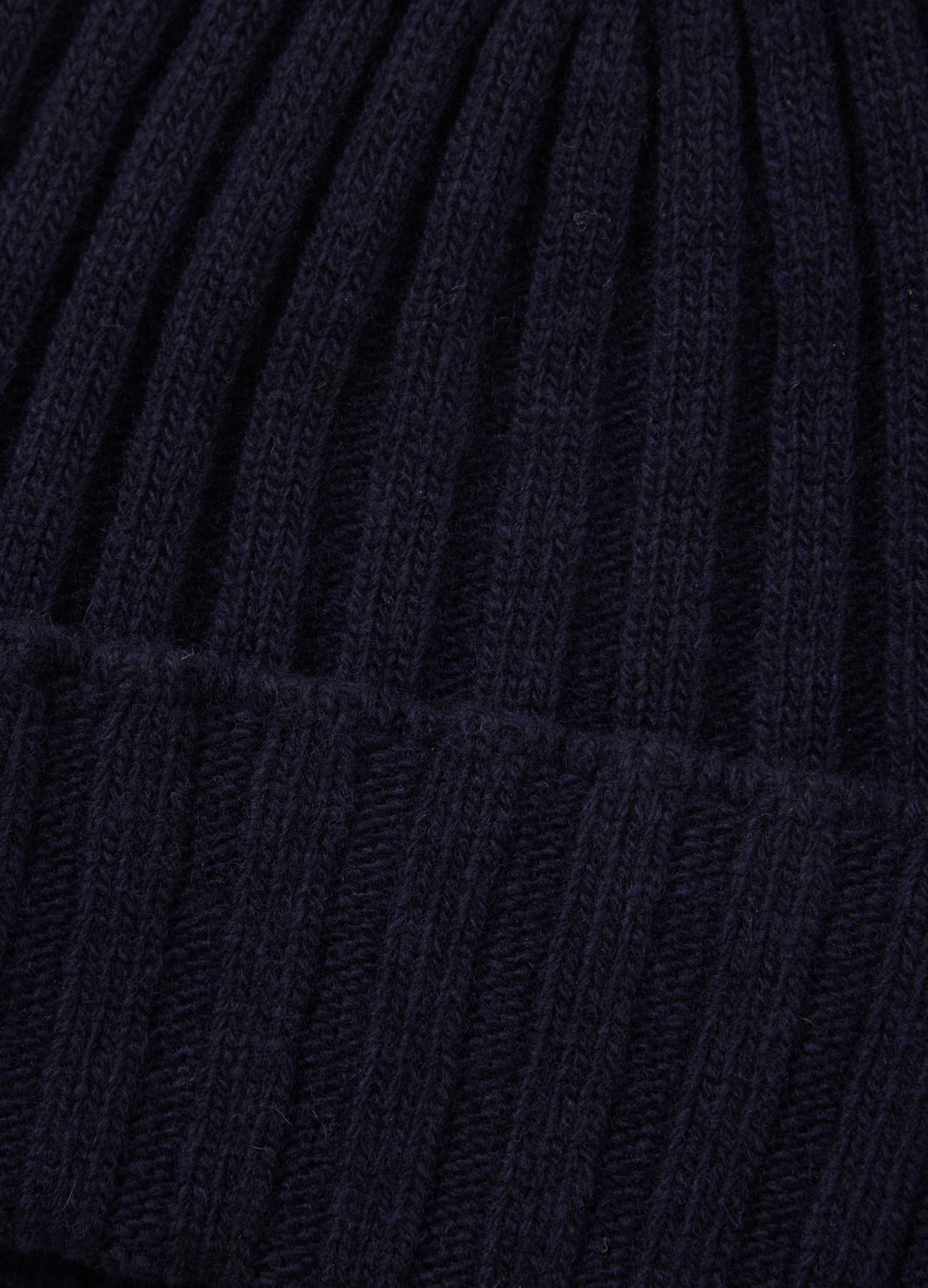 Merino/Cashmere Knit Hat - Navy Berg & Berg