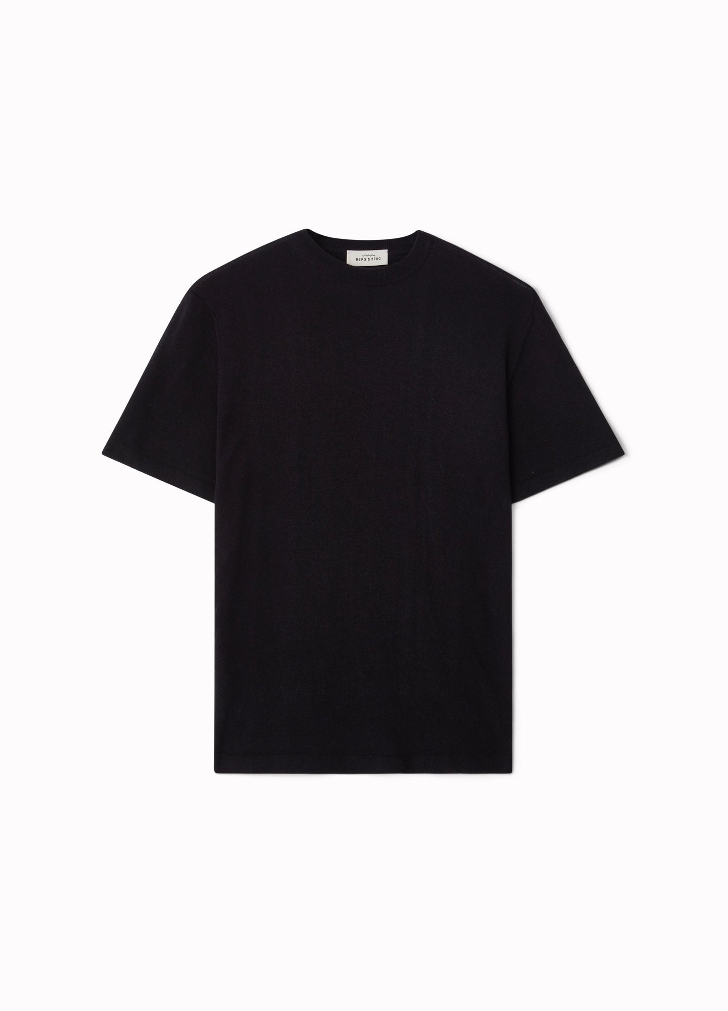 Bo Knitted T-Shirt - Navy Berg & Berg