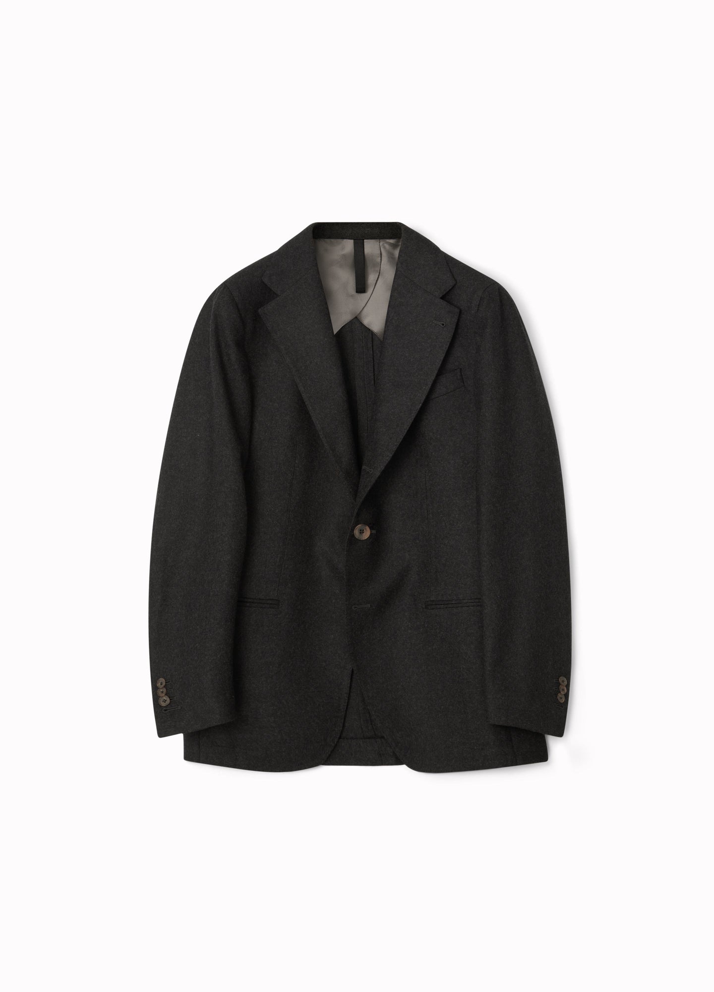 Dan Flannel Blazer - Charcoal Berg & Berg