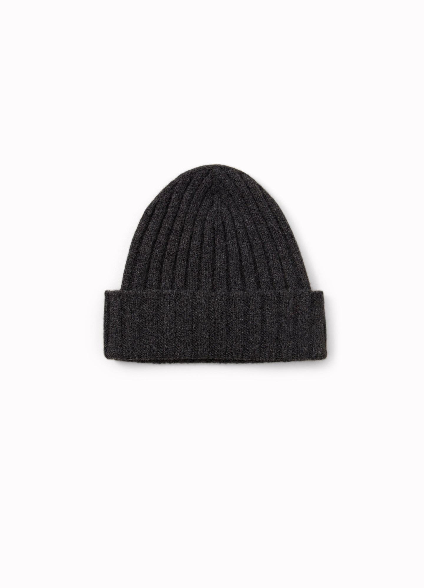 Merino/Cashmere Knit Hat - Charcoal Berg & Berg