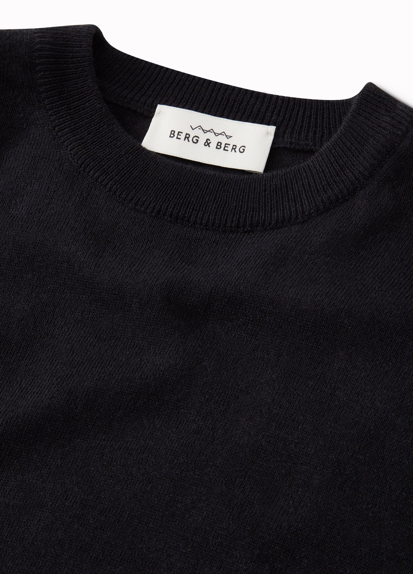 Bo Knitted T-Shirt - Navy Berg & Berg