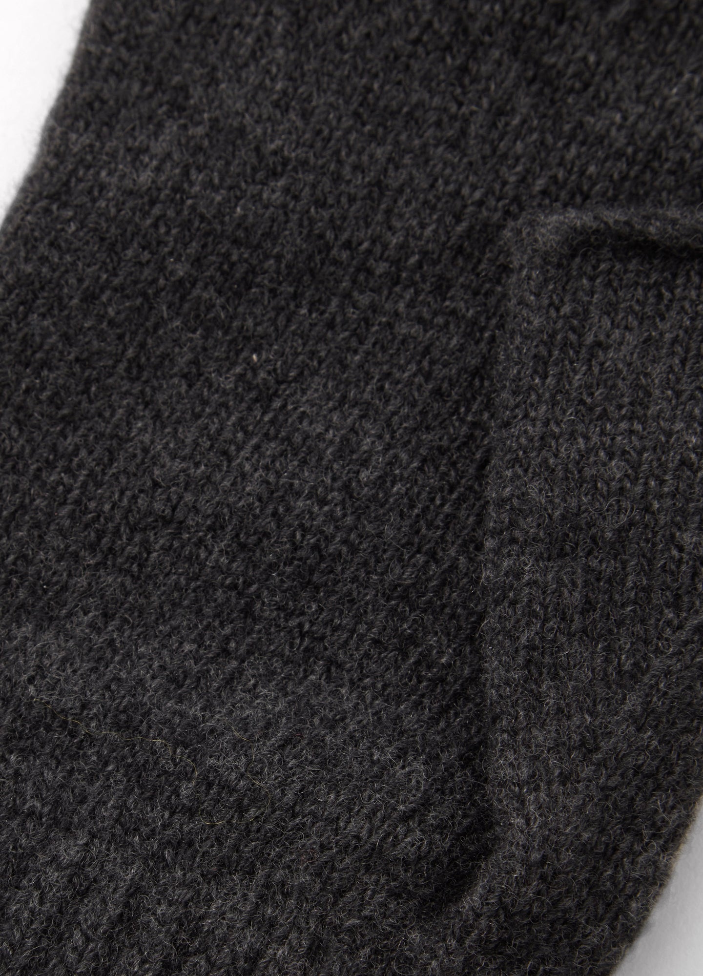 Fingerless Knitted Gloves - Charcoal Berg & Berg