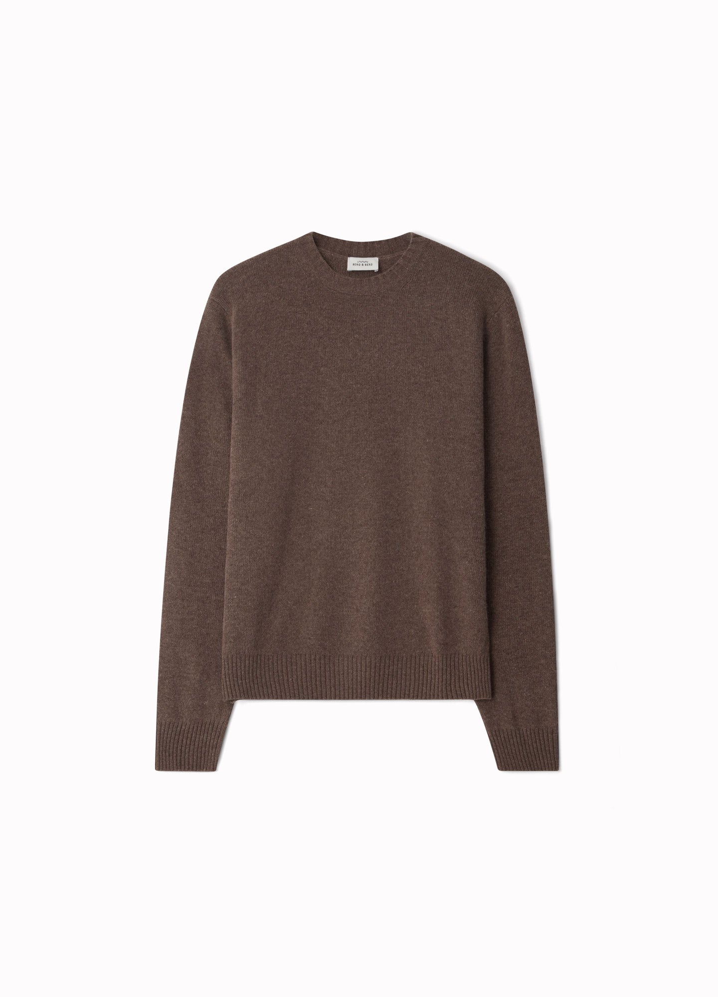 Ben Crewneck Sweater - Dark Brown bergbergstore