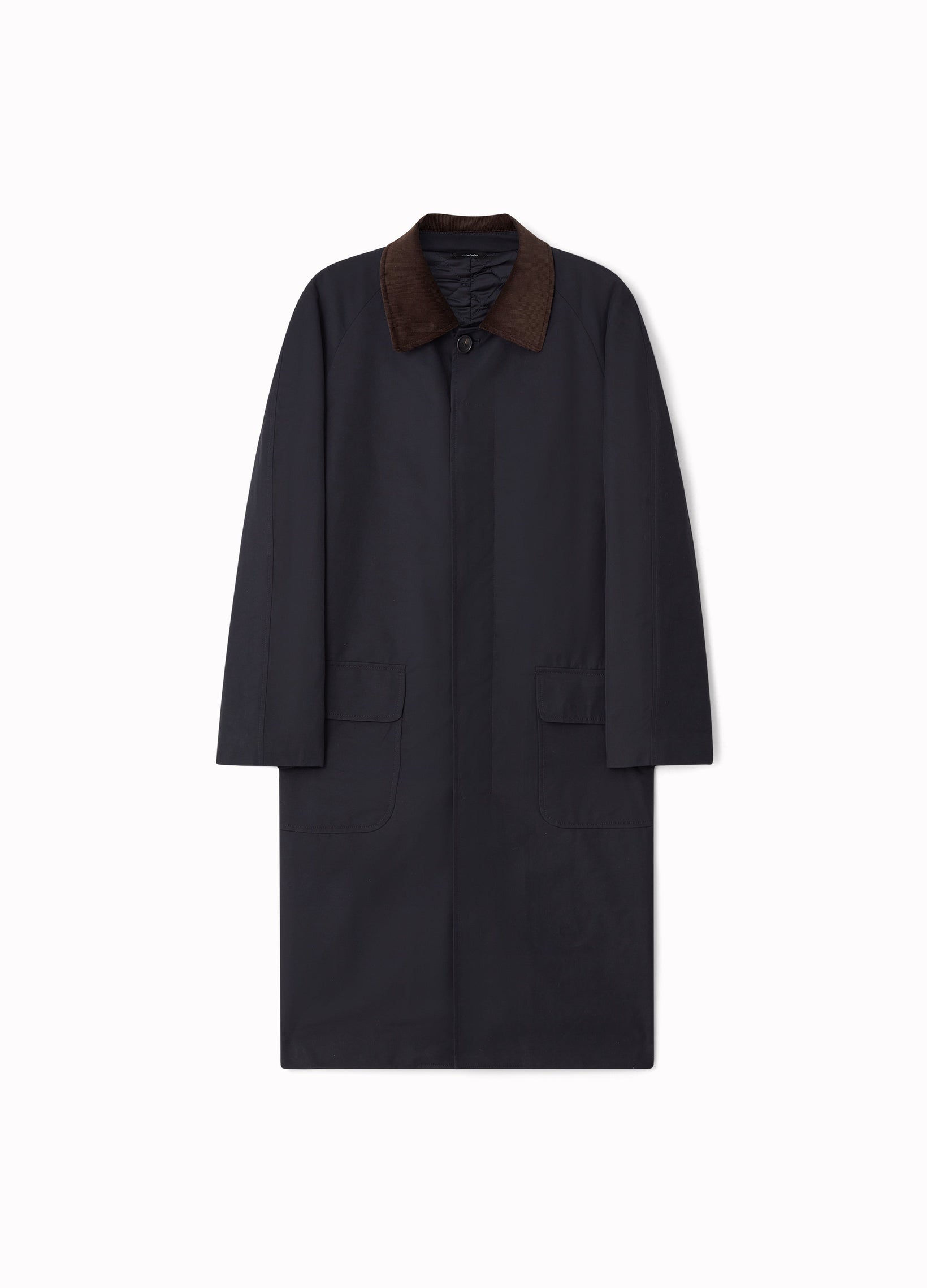 Nelson Raglan Coat - Navy Berg & Berg