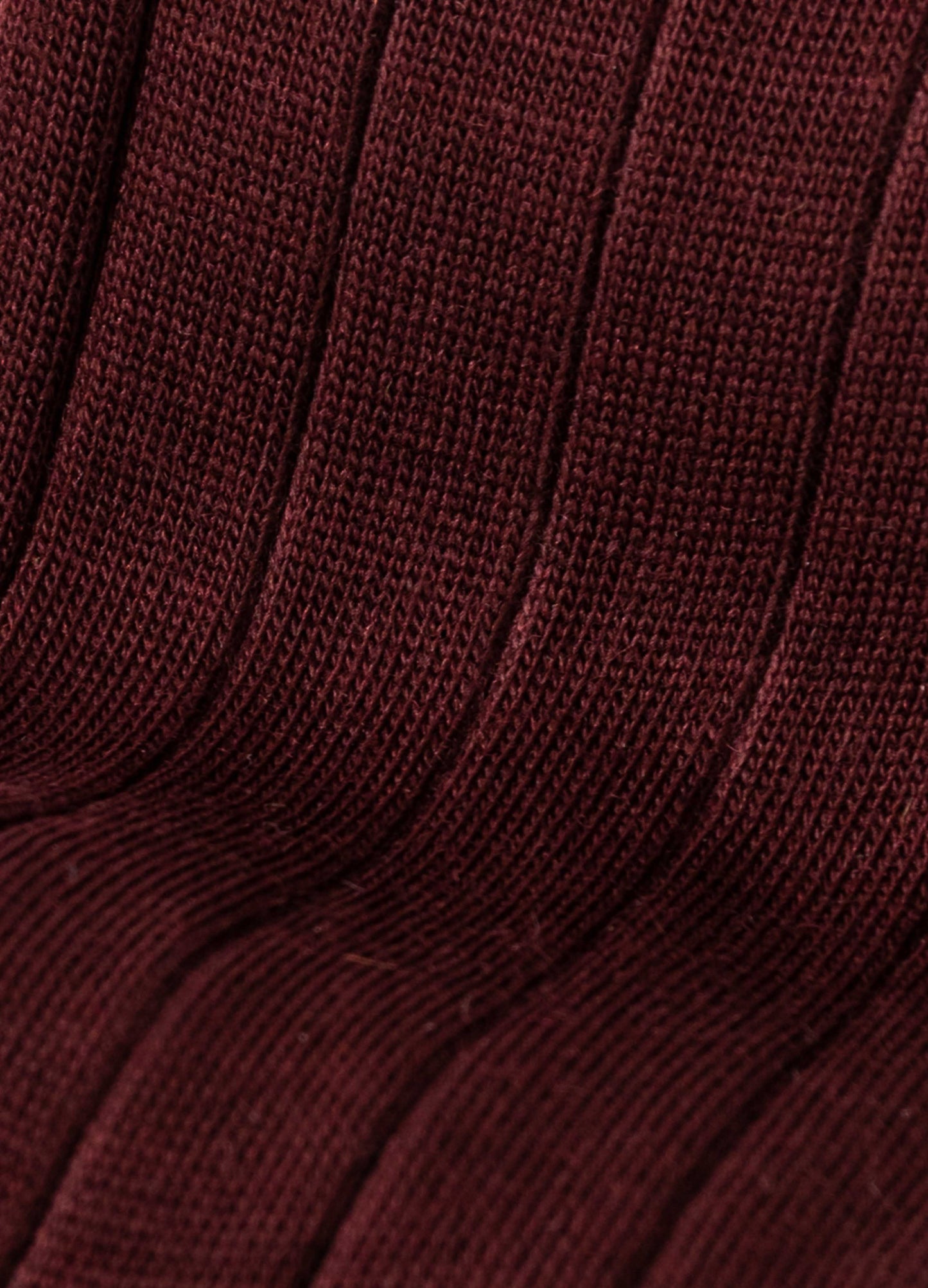 Heavy Ribbed Wool Socks - Bordeaux Berg&Berg
