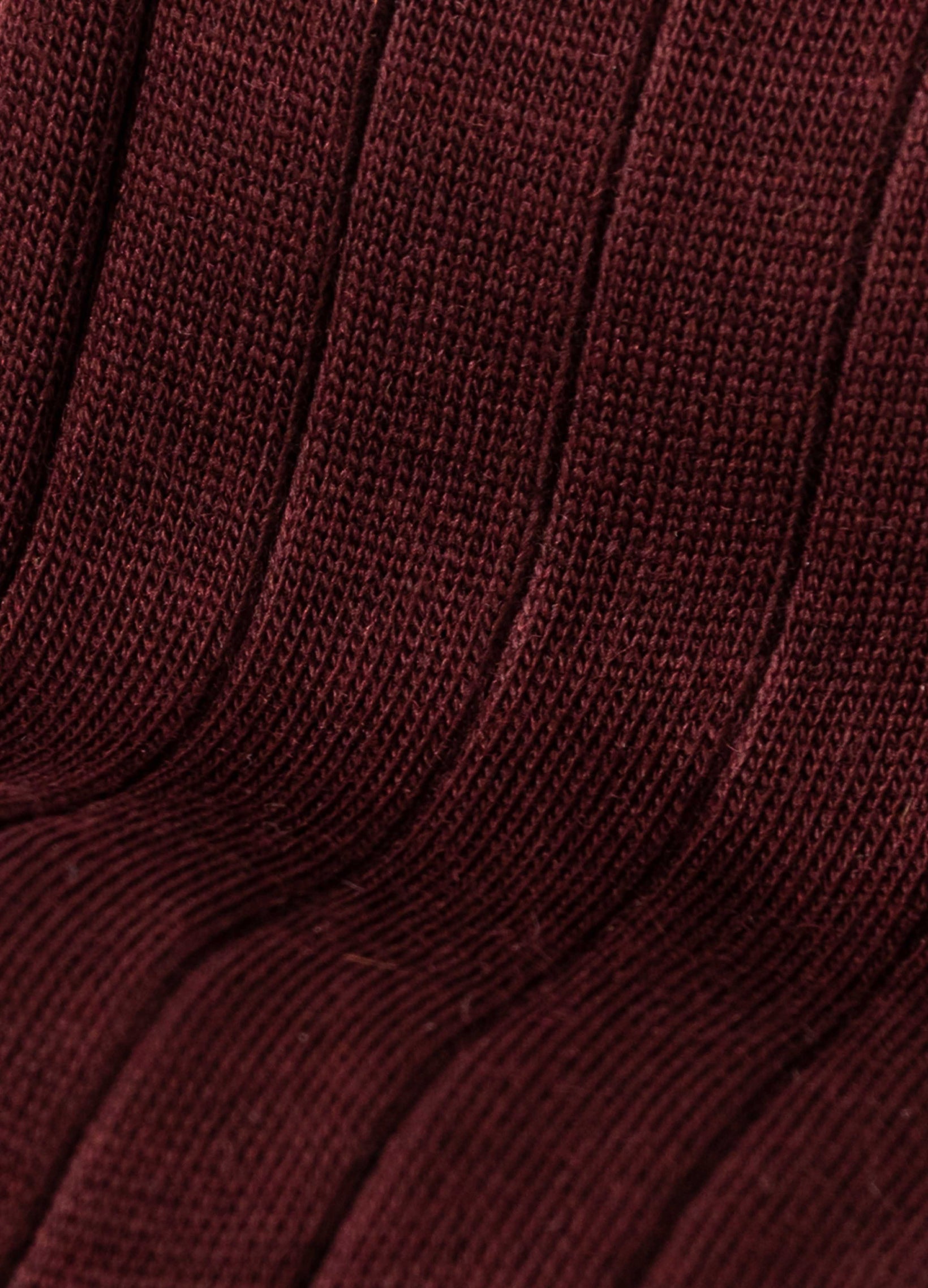 Heavy Ribbed Wool Socks - Bordeaux Berg&Berg