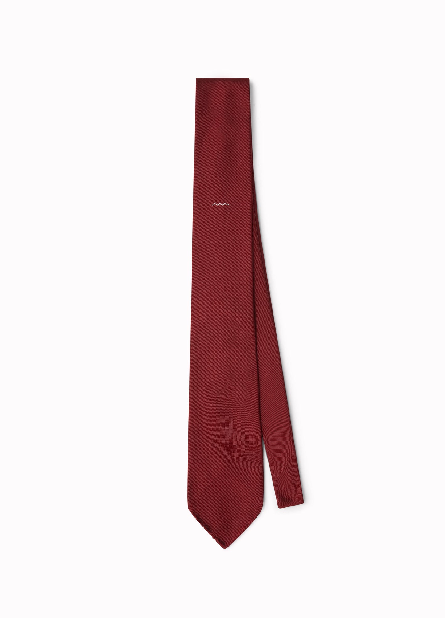 Silk Jacquard Tie - Burgundy Berg & Berg