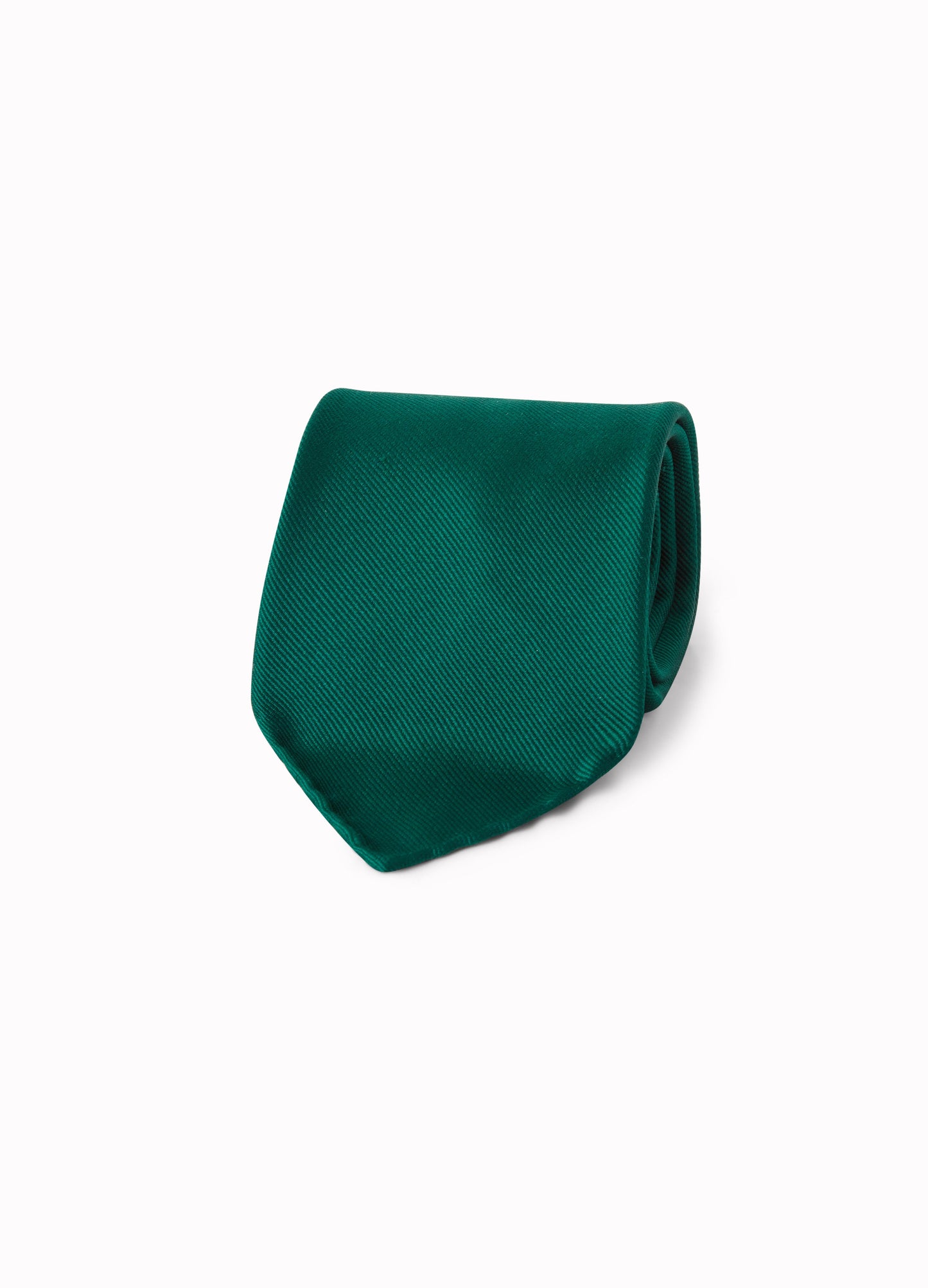 Silk Jacquard Tie - Racing Green Berg & Berg