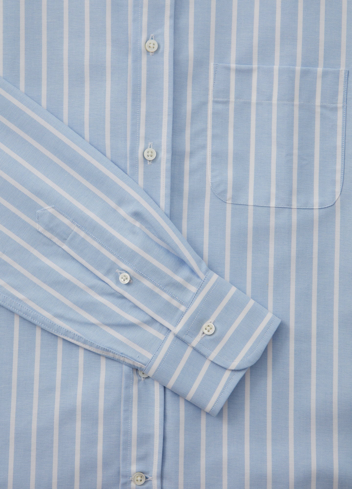 Ferdinand Button Down Shirt - Light Blue/White Berg & Berg