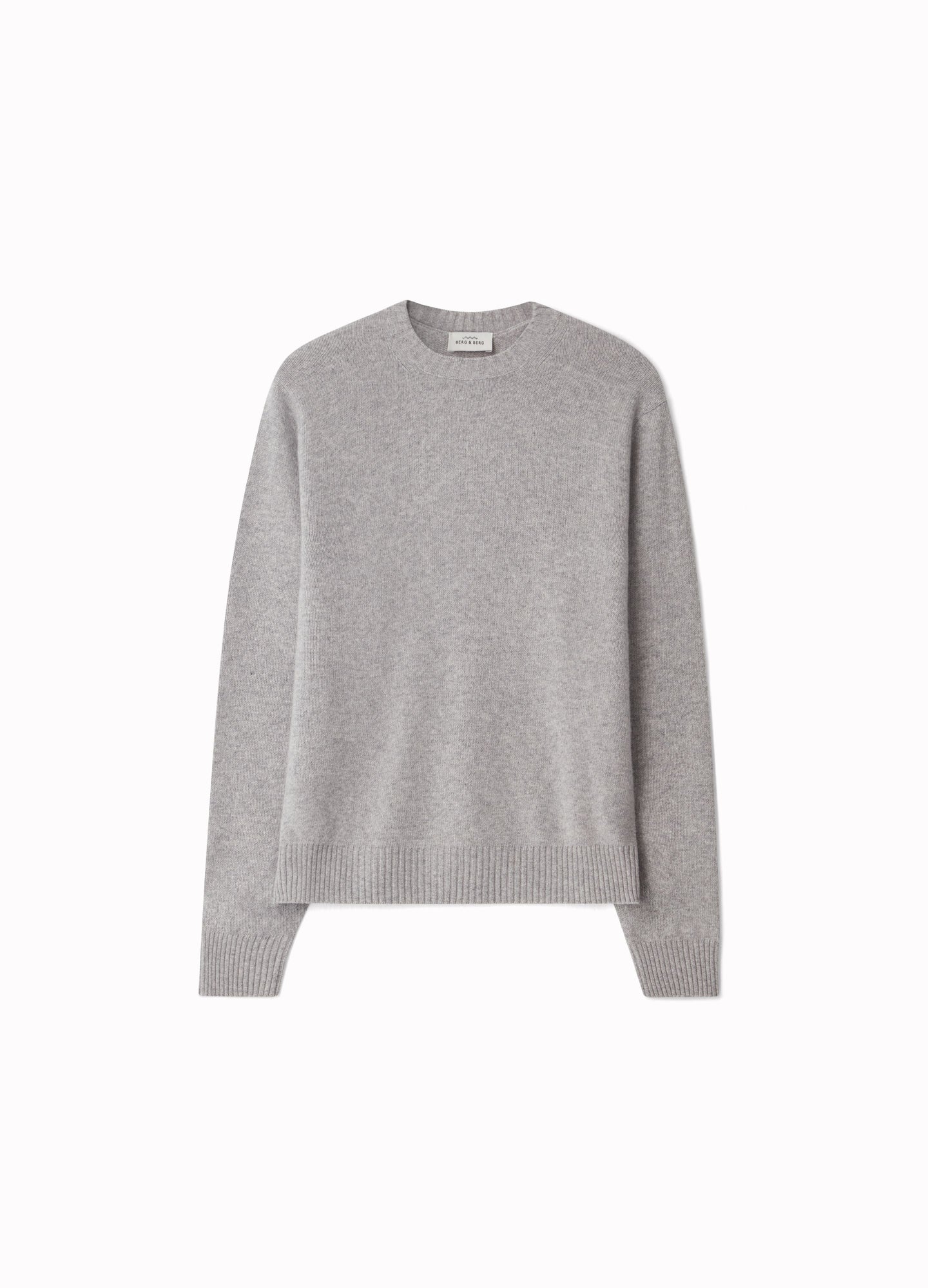 Ben Crewneck Sweater - Light Grey bergbergstore